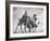 Arab Legionnaries Riding their Camels-John Phillips-Framed Photographic Print