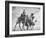 Arab Legionnaries Riding their Camels-John Phillips-Framed Photographic Print