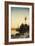 Arab Men Praying by the Nile at Sunset-Leon Bakst-Framed Giclee Print