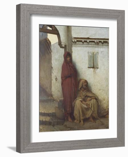 Arab Mendicants-Jean Raymond Hippolyte Lazerges-Framed Giclee Print