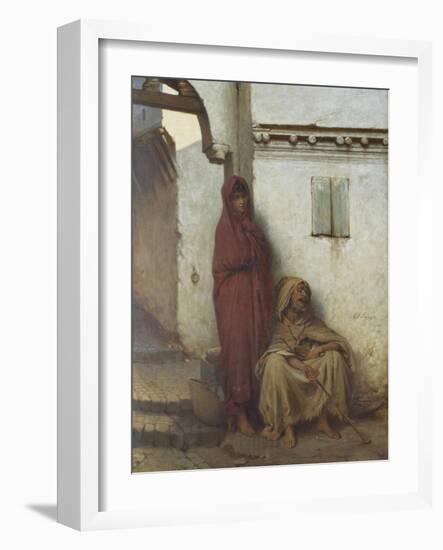 Arab Mendicants-Jean Raymond Hippolyte Lazerges-Framed Giclee Print