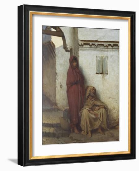 Arab Mendicants-Jean Raymond Hippolyte Lazerges-Framed Giclee Print