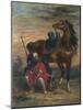 Arab Rider-Eugene Delacroix-Mounted Giclee Print