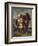 Arab Saddling His Horse-Eugene Delacroix-Framed Art Print