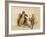 Arab Sheikh Smoking-E Prisse-Framed Premium Giclee Print