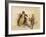 Arab Sheikh Smoking-E Prisse-Framed Premium Giclee Print