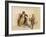 Arab Sheikh Smoking-E Prisse-Framed Premium Giclee Print