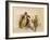 Arab Sheikh Smoking-E Prisse-Framed Premium Giclee Print