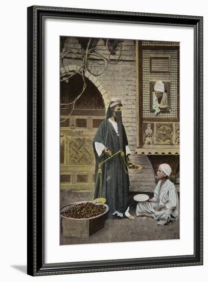 Arab Woman with Scales-null-Framed Photographic Print