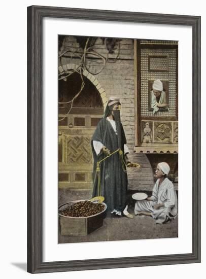 Arab Woman with Scales-null-Framed Photographic Print