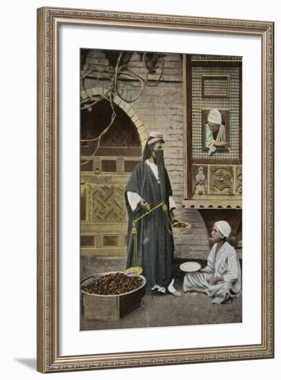 Arab Woman with Scales-null-Framed Photographic Print