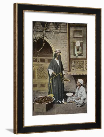 Arab Woman with Scales-null-Framed Photographic Print