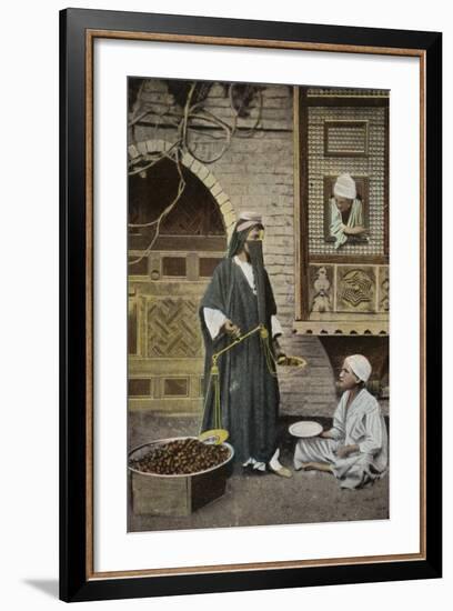 Arab Woman with Scales-null-Framed Photographic Print