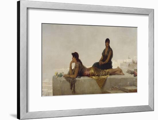 Arab Women on a Rooftop-Nathaniel Sichel-Framed Giclee Print