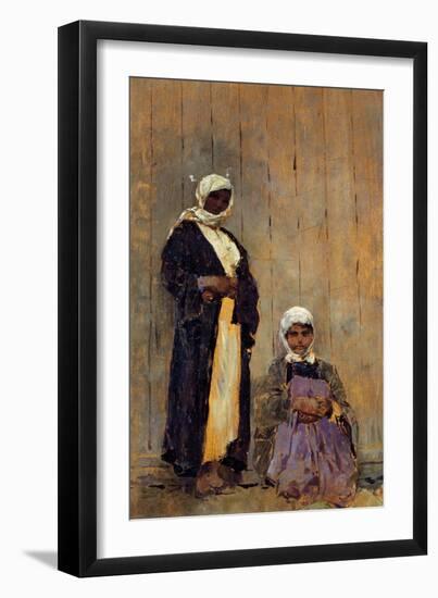 Arab Women-Ettore Cercone-Framed Giclee Print