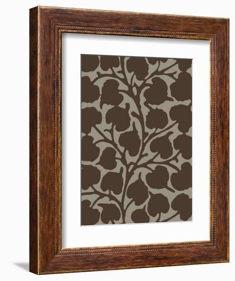 Arabesque (Cashmere) rectangle-Denise Duplock-Framed Art Print