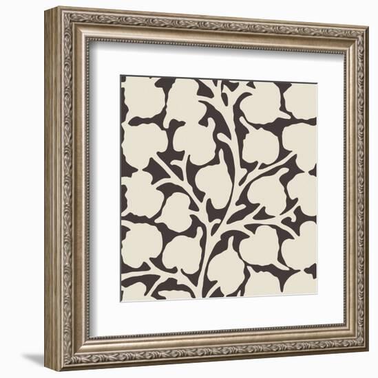 Arabesque (muffin) square-Denise Duplock-Framed Art Print