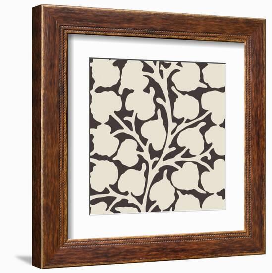 Arabesque (muffin) square-Denise Duplock-Framed Art Print