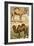 Arabian Camel and Bactrian Camel-English School-Framed Giclee Print