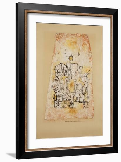 Arabian City; Arabische Stadt-Paul Klee-Framed Giclee Print