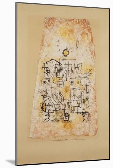 Arabian City; Arabische Stadt-Paul Klee-Mounted Giclee Print