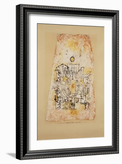 Arabian City; Arabische Stadt-Paul Klee-Framed Giclee Print