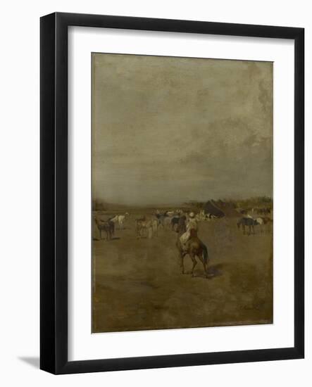 Arabian Encampment, c.1847-Eugene Fromentin-Framed Giclee Print