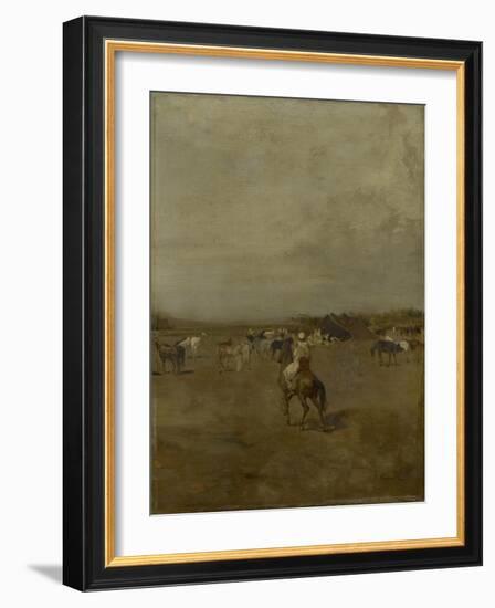 Arabian Encampment, c.1847-Eugene Fromentin-Framed Giclee Print