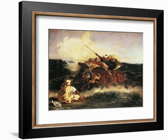 Arabian Fantasy, 1833-Eugene Delacroix-Framed Giclee Print