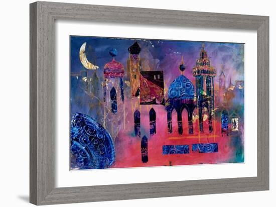 Arabian Fantasy, 2012-Margaret Coxall-Framed Giclee Print