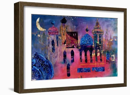 Arabian Fantasy, 2012-Margaret Coxall-Framed Giclee Print