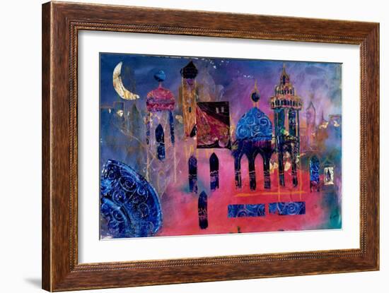 Arabian Fantasy, 2012-Margaret Coxall-Framed Giclee Print