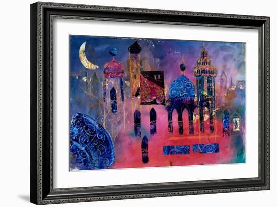 Arabian Fantasy, 2012-Margaret Coxall-Framed Giclee Print