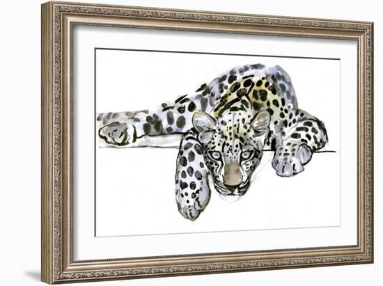 Arabian Leopard, 2008-Mark Adlington-Framed Giclee Print