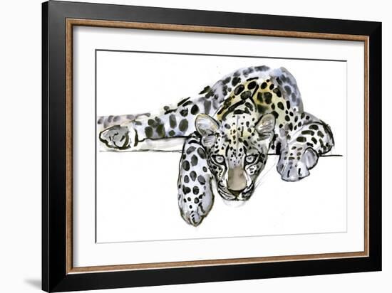 Arabian Leopard, 2008-Mark Adlington-Framed Giclee Print