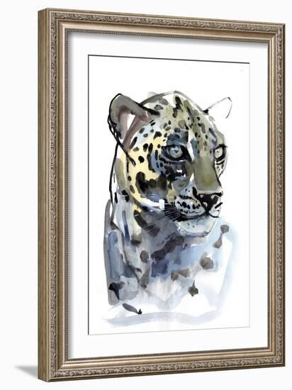 Arabian Leopard, 2008-Mark Adlington-Framed Giclee Print