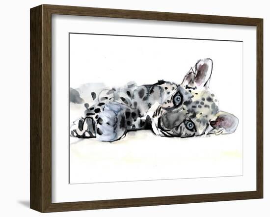 Arabian Leopard Cub, 2008-Mark Adlington-Framed Giclee Print