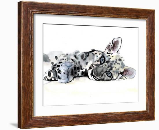 Arabian Leopard Cub, 2008-Mark Adlington-Framed Giclee Print