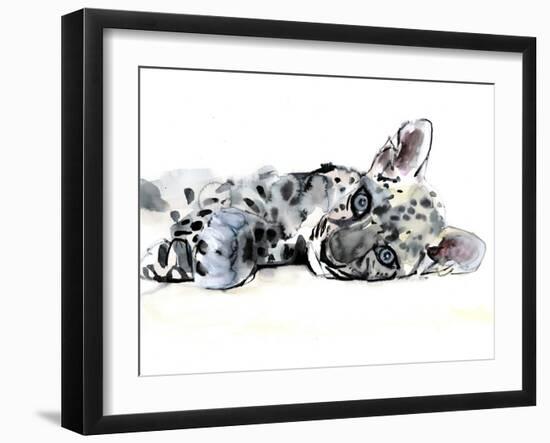 Arabian Leopard Cub, 2008-Mark Adlington-Framed Giclee Print