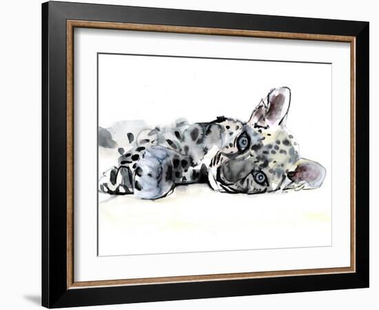 Arabian Leopard Cub, 2008-Mark Adlington-Framed Giclee Print