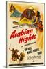 Arabian Nights, 1942, Poster Art-null-Mounted Art Print