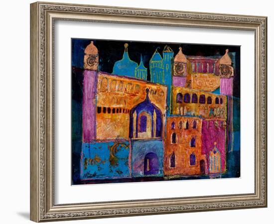 Arabian Nights, 2012-Margaret Coxall-Framed Giclee Print