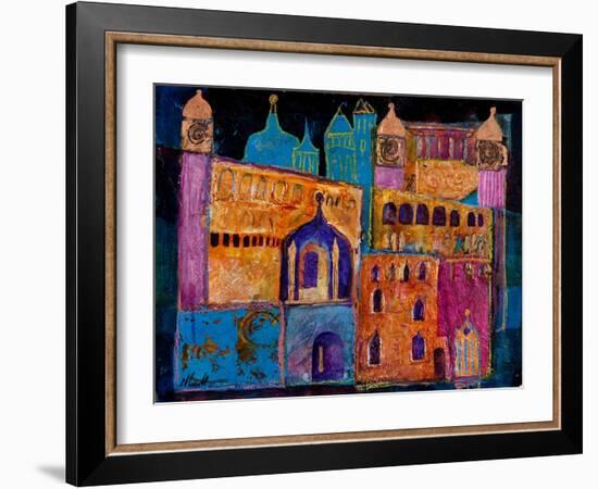 Arabian Nights, 2012-Margaret Coxall-Framed Giclee Print