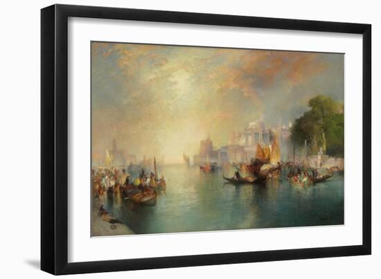 Arabian Nights Fantasy. 1886-Thomas Moran-Framed Giclee Print