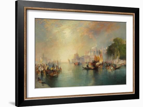 Arabian Nights Fantasy. 1886-Thomas Moran-Framed Giclee Print