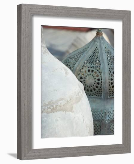 Arabian Pots, Dubai, United Arab Emirates, Middle East-Amanda Hall-Framed Photographic Print