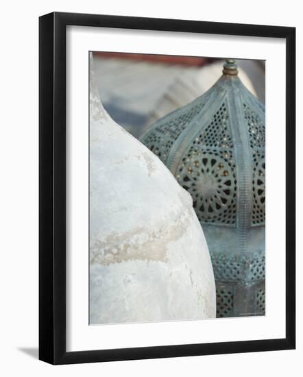 Arabian Pots, Dubai, United Arab Emirates, Middle East-Amanda Hall-Framed Photographic Print