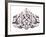 Arabic Calligraphy. Translation: Power and Force from God-yienkeat-Framed Photographic Print