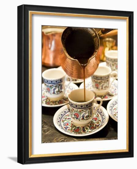 Arabic Coffee, Dubai, United Arab Emirates, Middle East-Nico Tondini-Framed Photographic Print