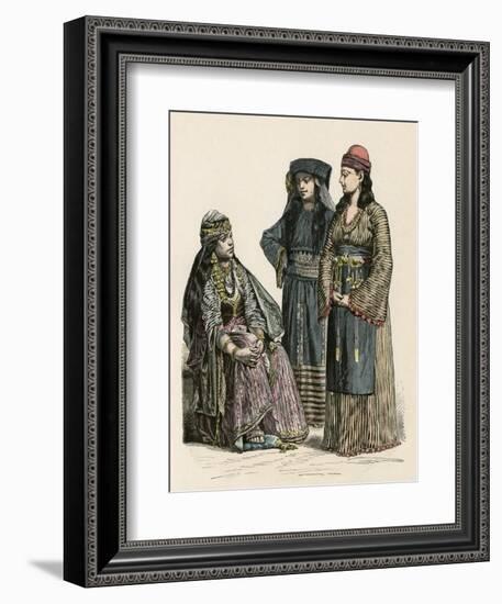 Arabs, Damascus-null-Framed Premium Giclee Print